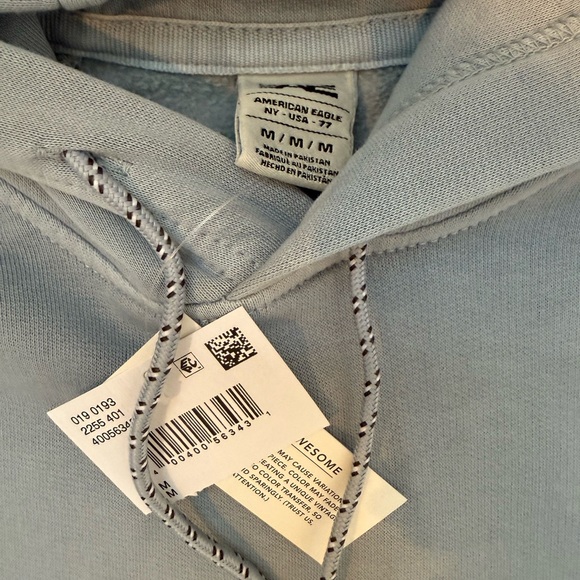 American Eagle Outfitters Gray Hoodie for Men - Picture 2 of 2